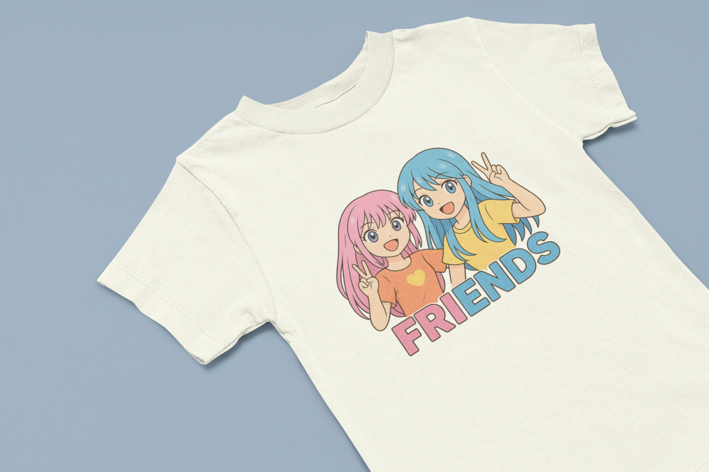 Friends Anime Girl's T-shirt