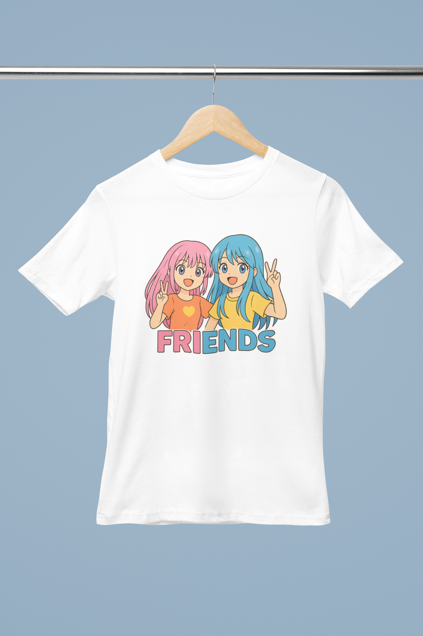 Friends Anime Girl's T-shirt