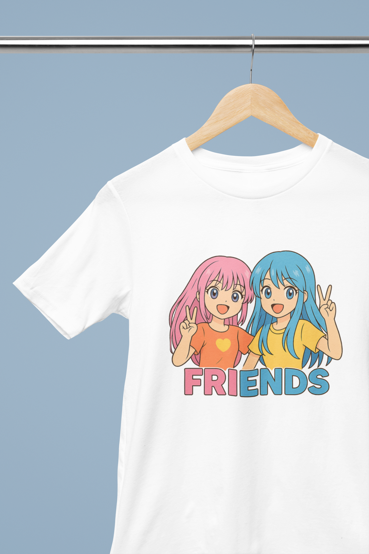 Friends Anime Girl's T-shirt