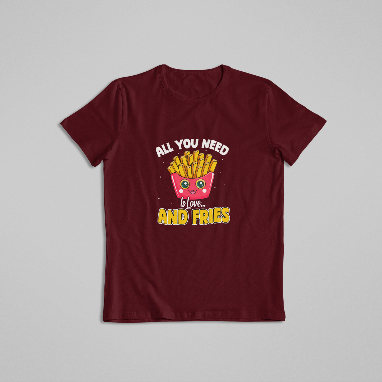 All you need is Love and Fries Girl's T-shirt