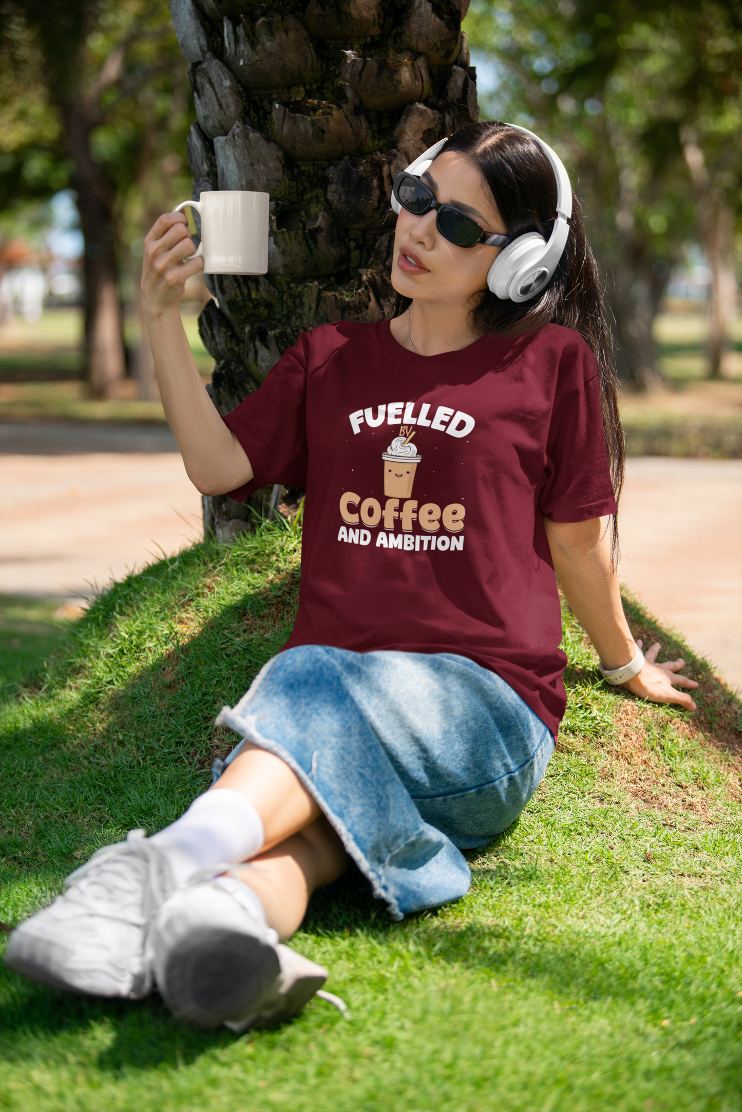 Fuelled by Coffee Women's Unisex fit T-shirt