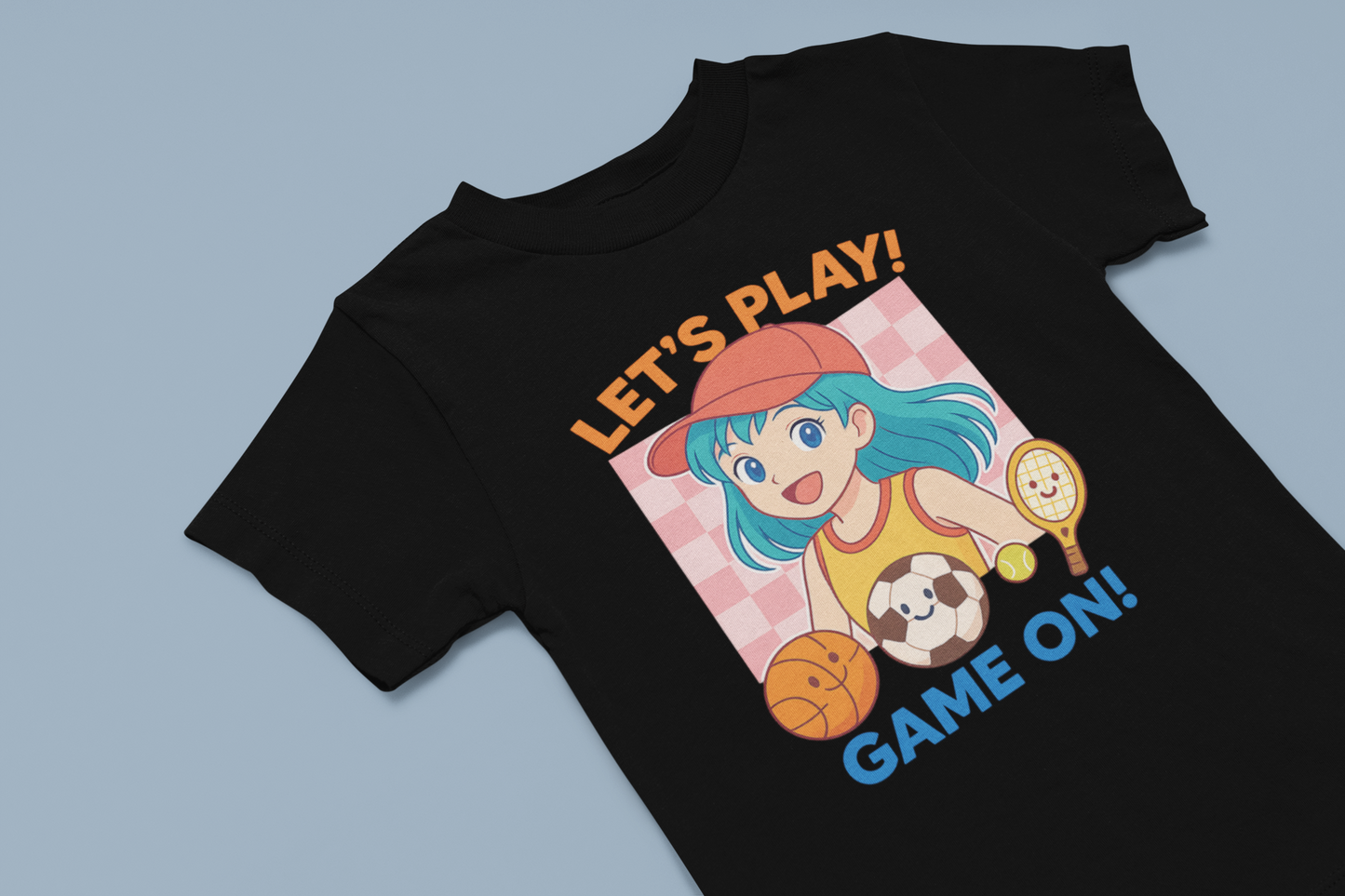 Game on Girl's T-shirt