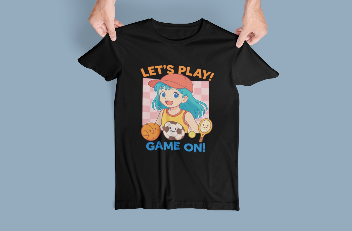 Game on Girl's T-shirt