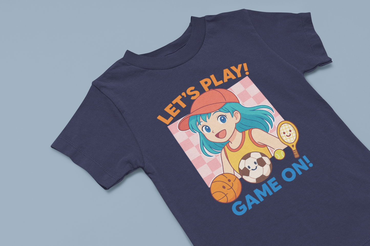 Game on Girl's T-shirt