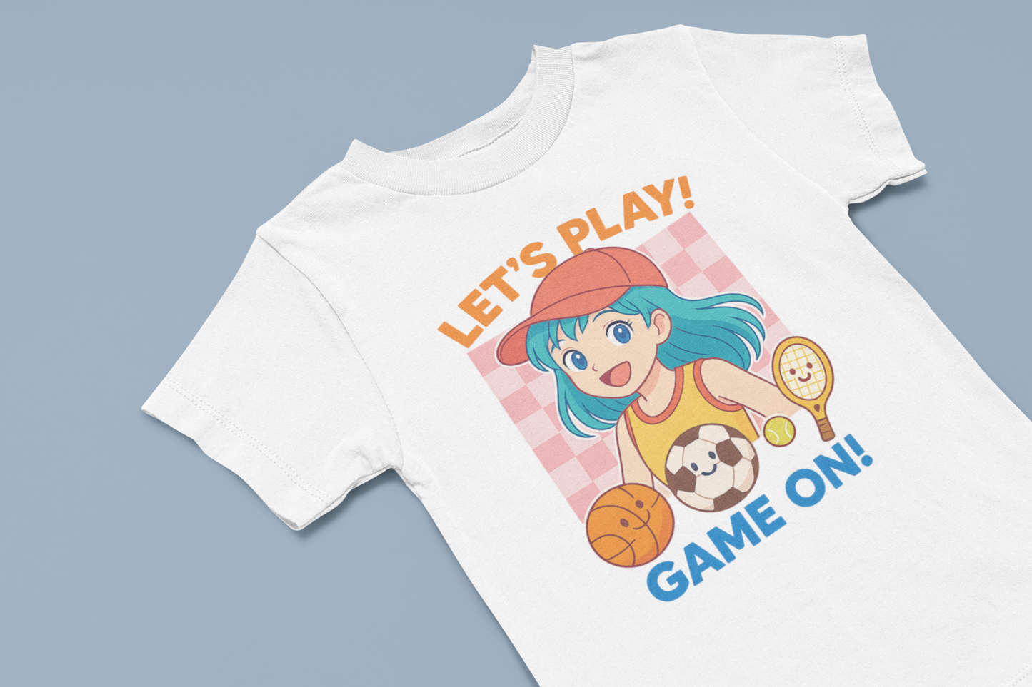 Game on Girl's T-shirt