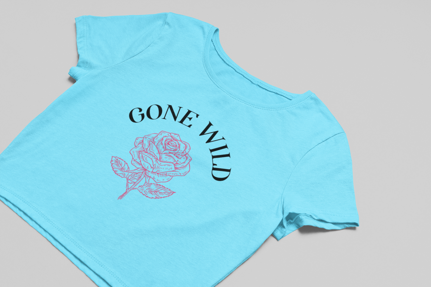 Gone wild Crop T-shirt