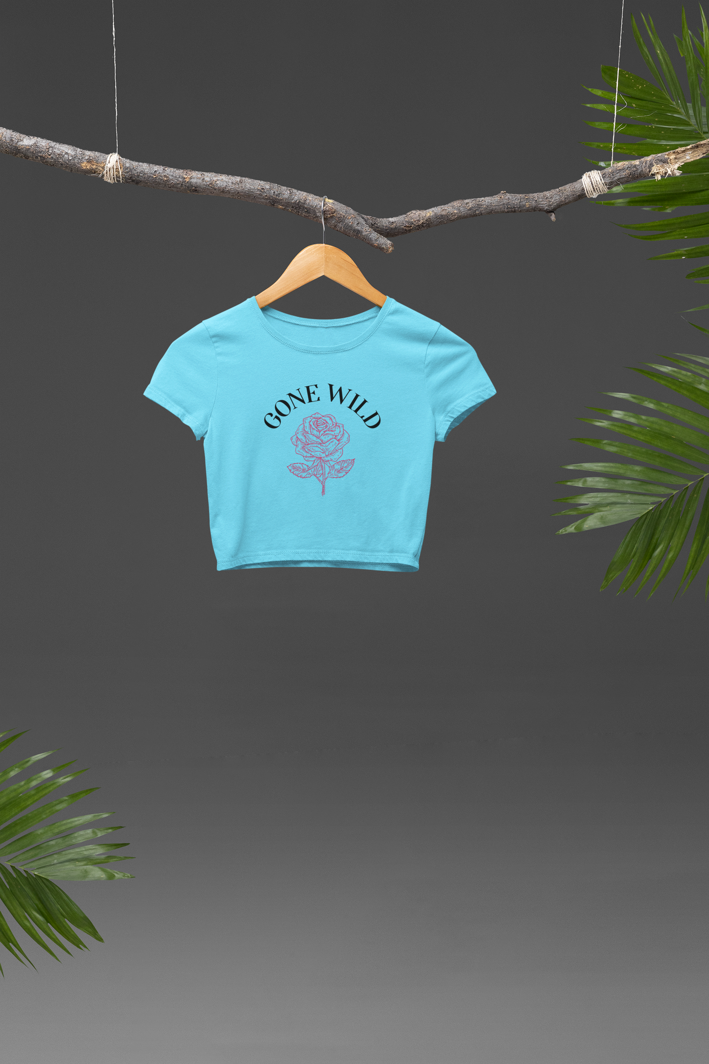 Gone wild Crop T-shirt