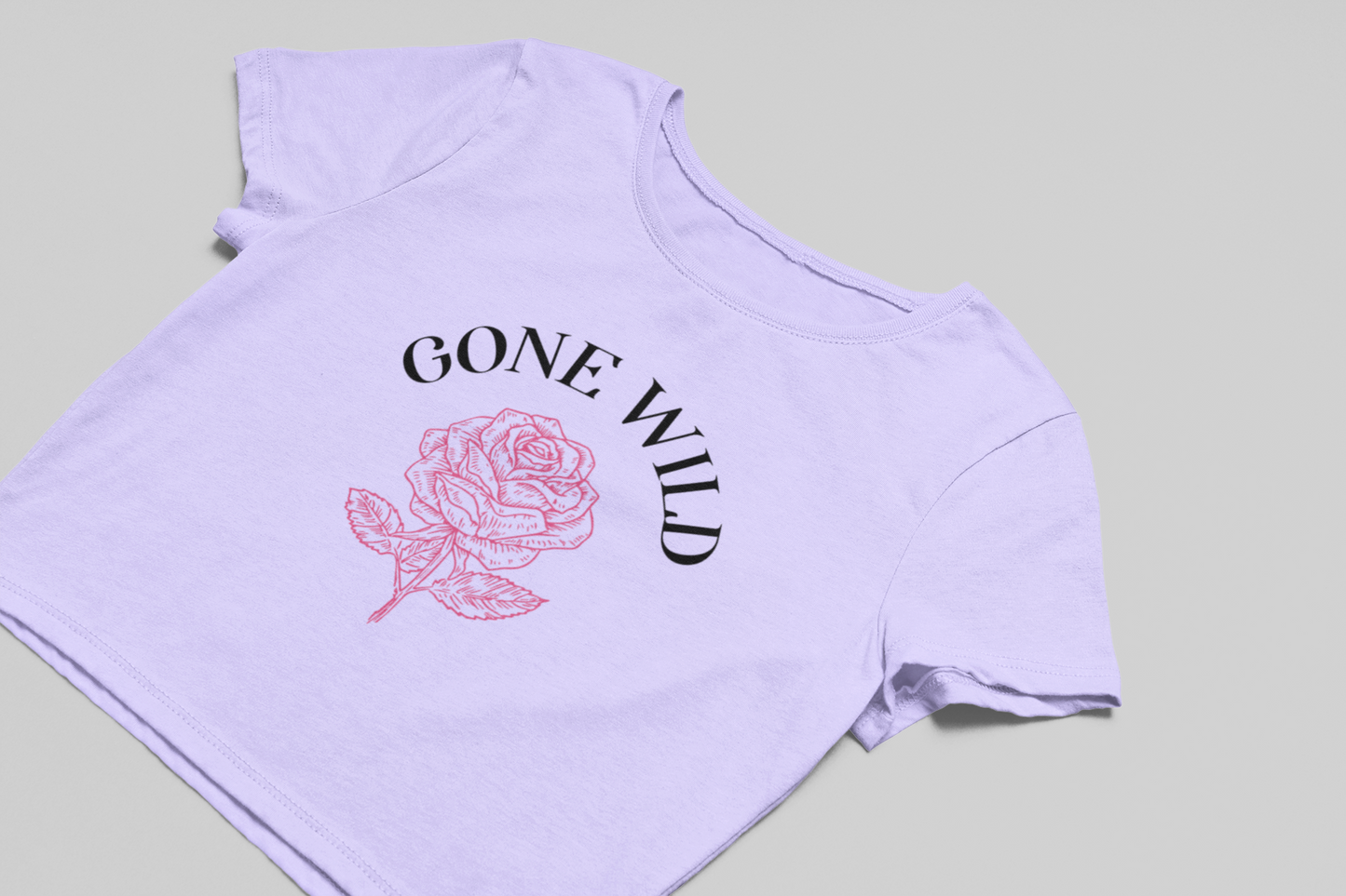 Gone wild Crop T-shirt