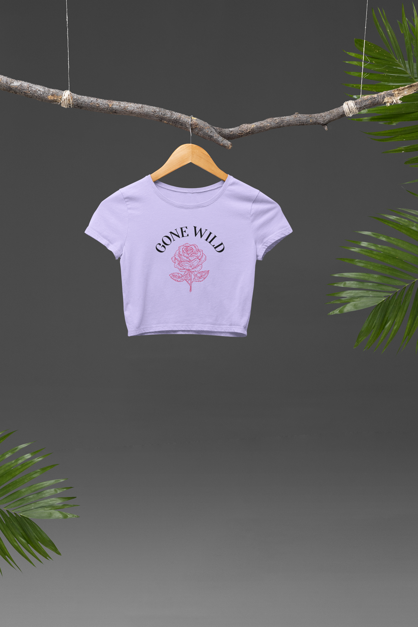 Gone wild Crop T-shirt