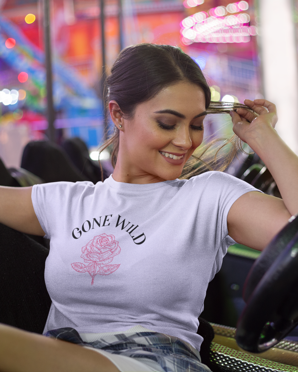 Gone wild Crop T-shirt
