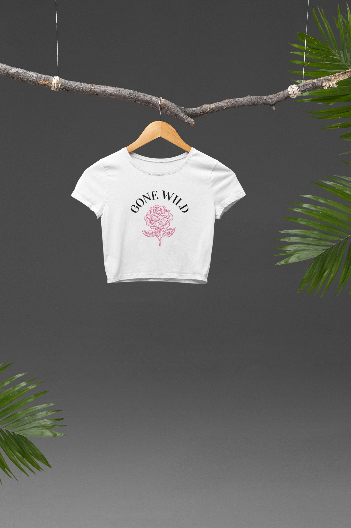 Gone wild Crop T-shirt
