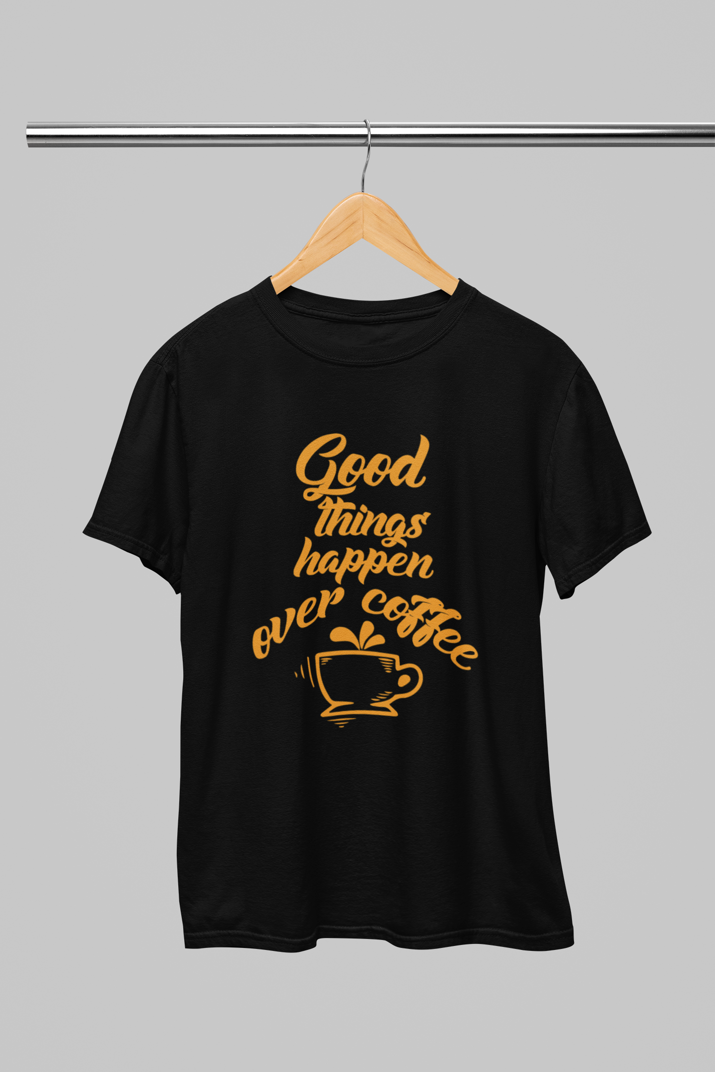 Good Things happen over Coffee Women T-shirt