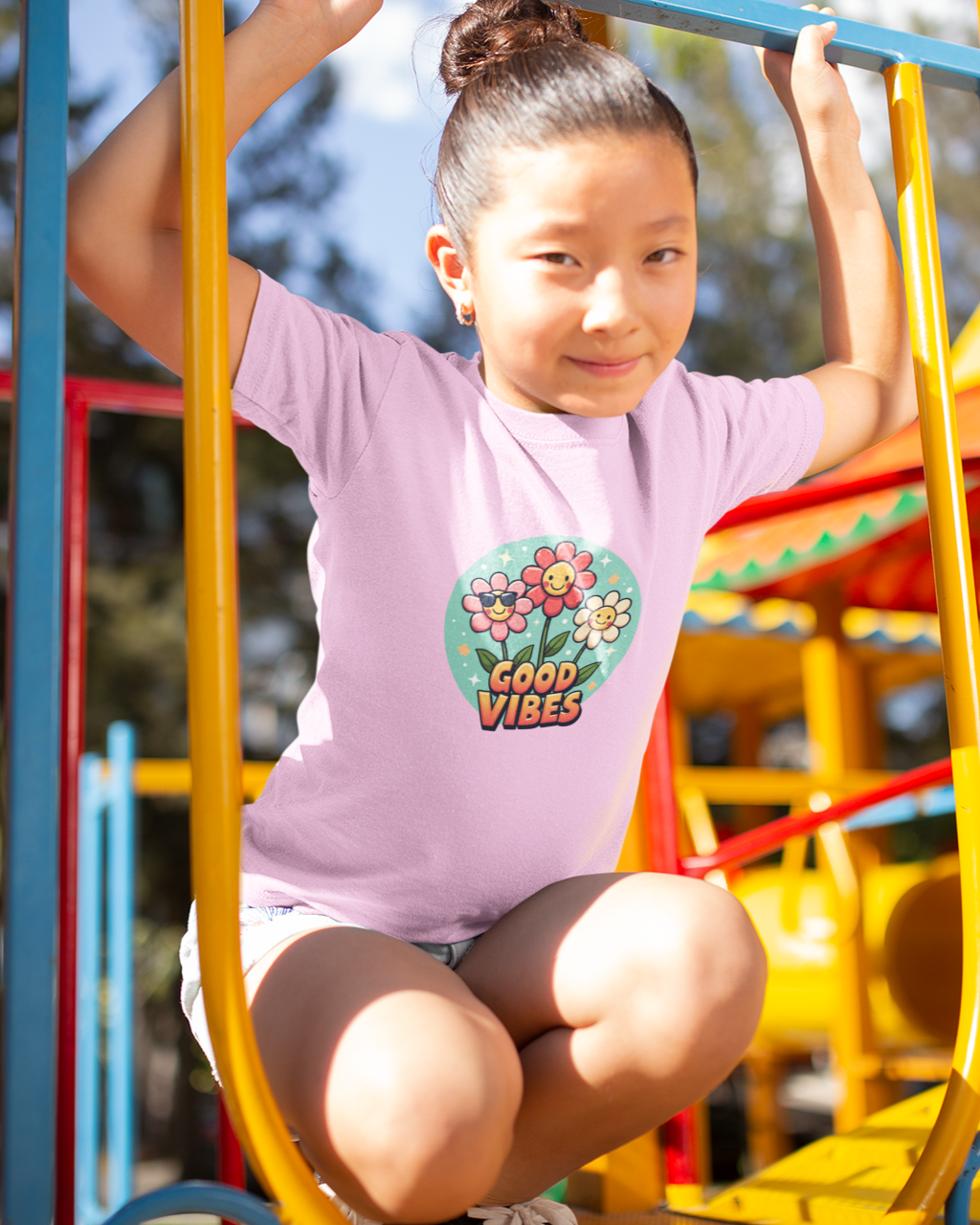 Good Vibes Girl's T-shirt