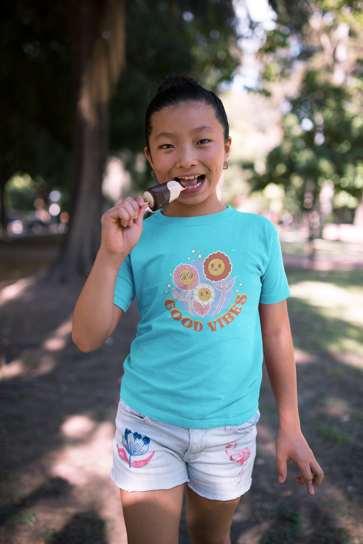 Blooming Vibes Girl's T-shirt