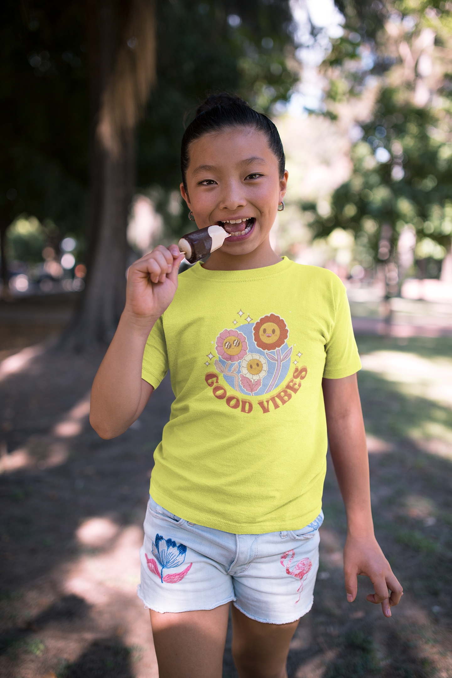 Blooming Vibes Girl's T-shirt