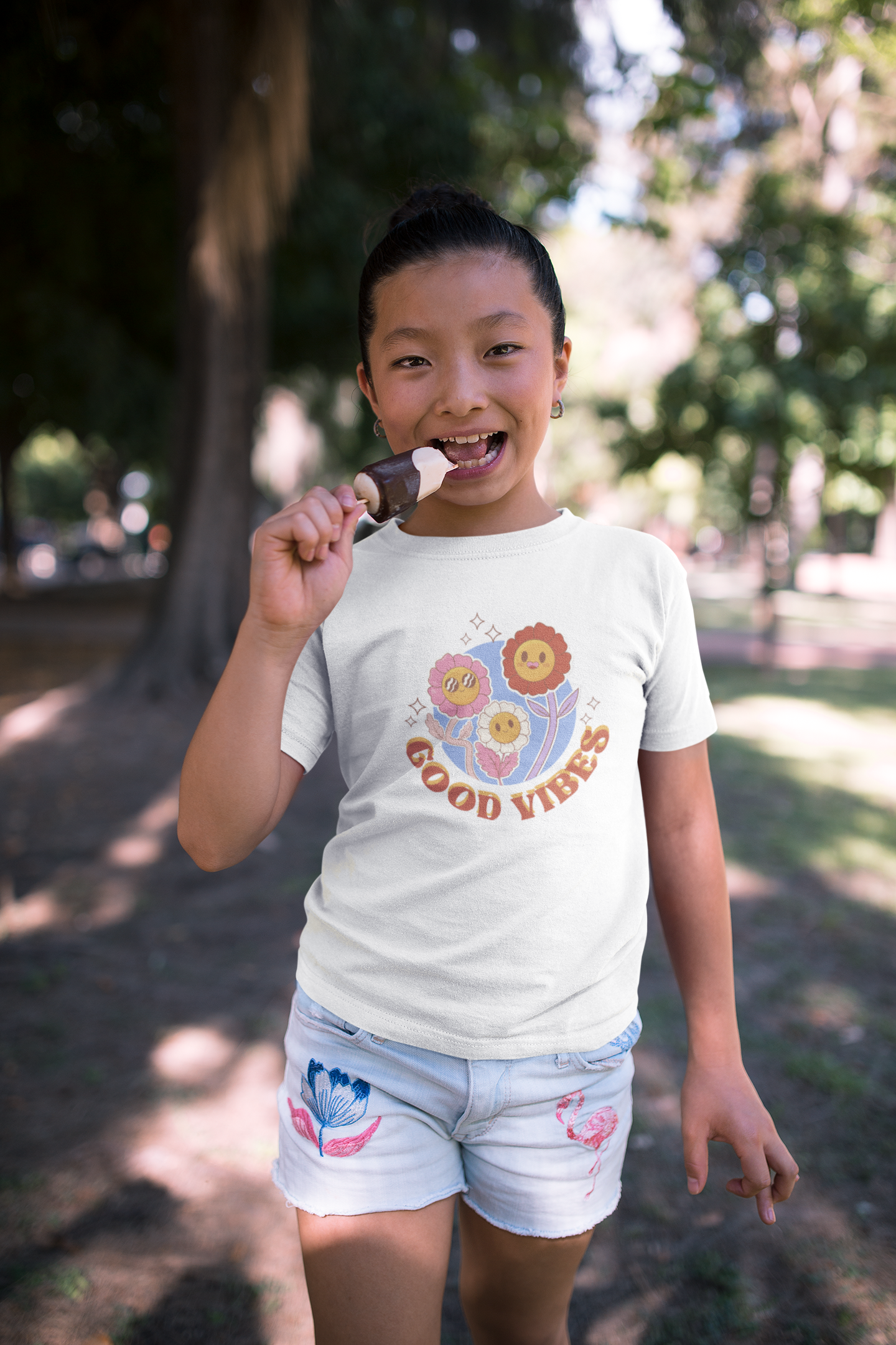 Blooming Vibes Girl's T-shirt