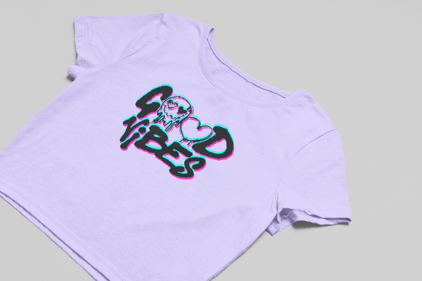 Good Vibes Crop T-shirt