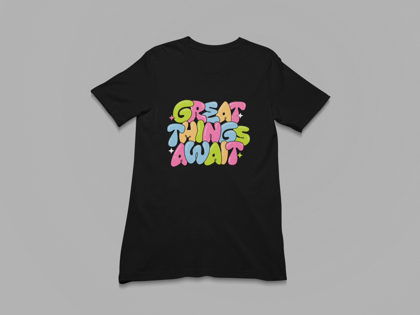 Great Things Await Women T-shirt