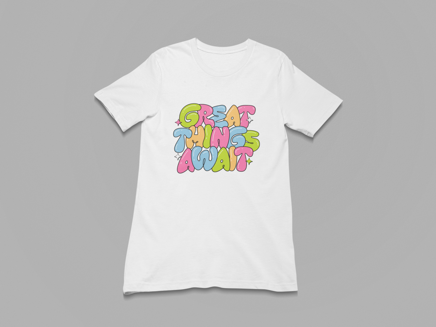 Great Things Await Women T-shirt