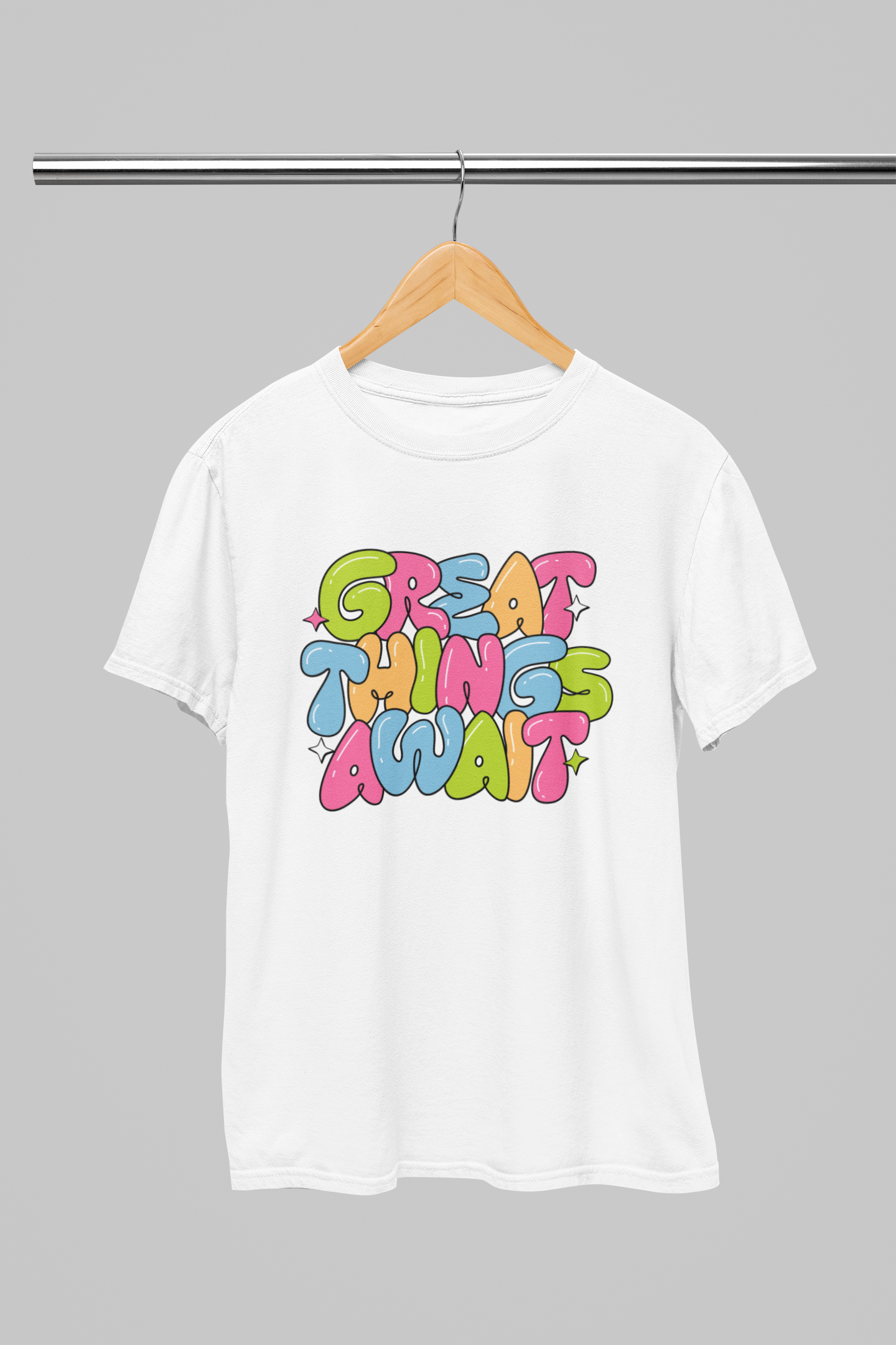 Great Things Await Women T-shirt