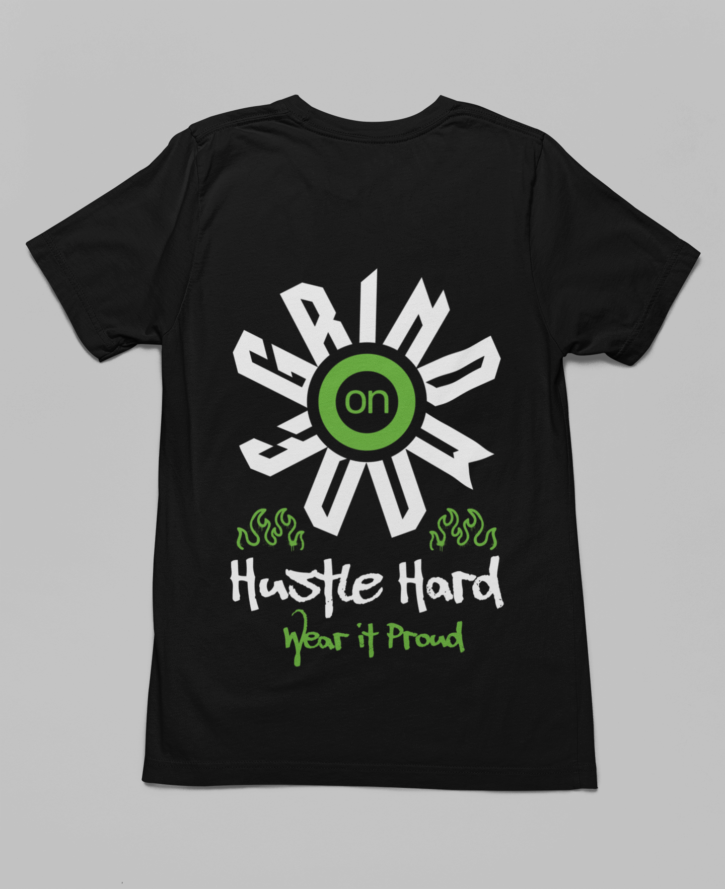 Grind Mode On Oversized T-shirt