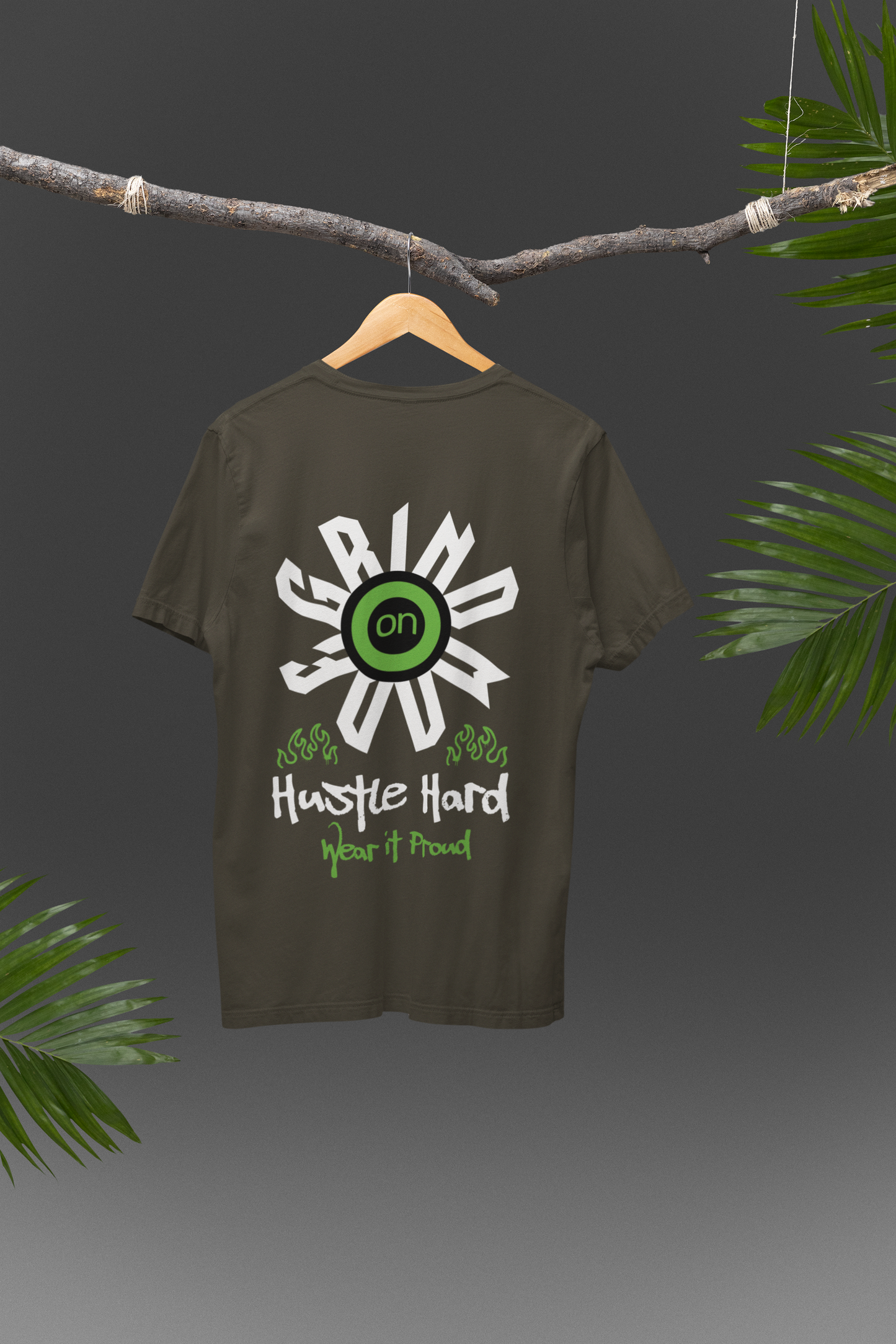 Grind Mode On Oversized T-shirt