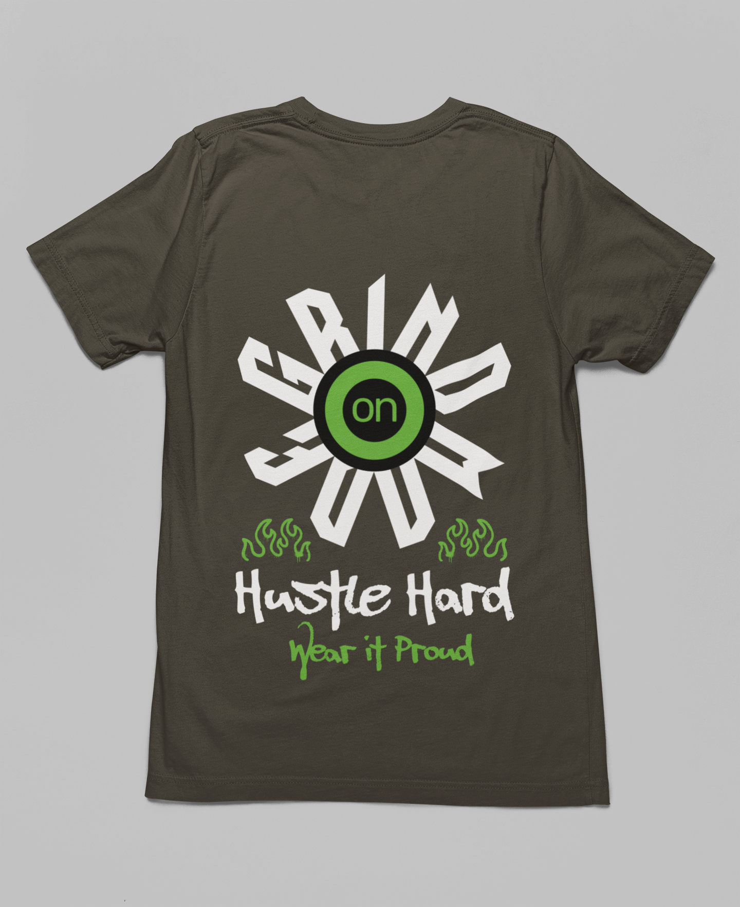 Grind Mode On Oversized T-shirt
