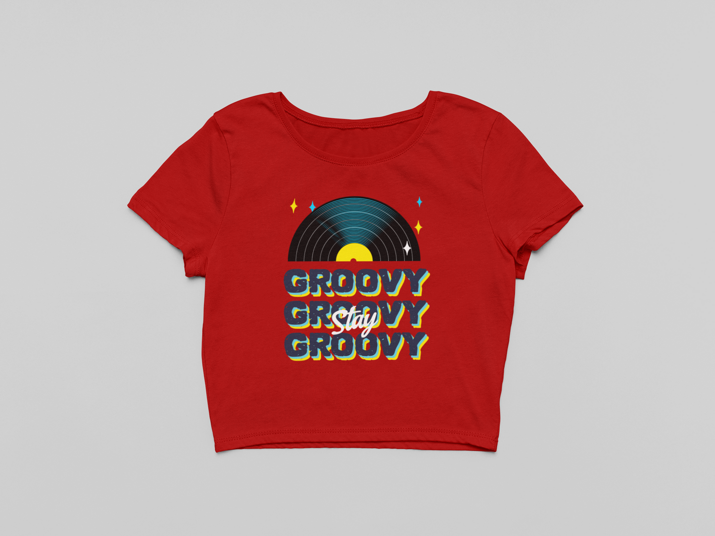 Groovy Crop T-shirt