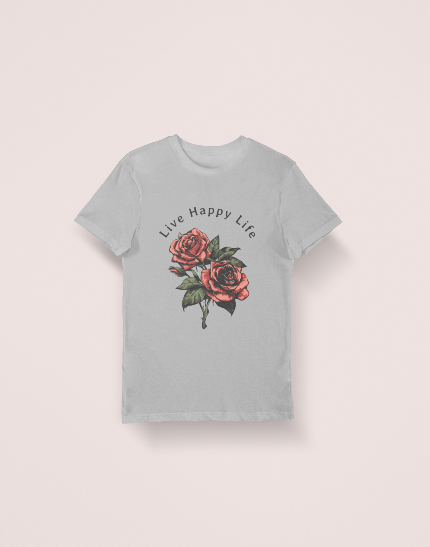 Live Happy Life Women T-shirt