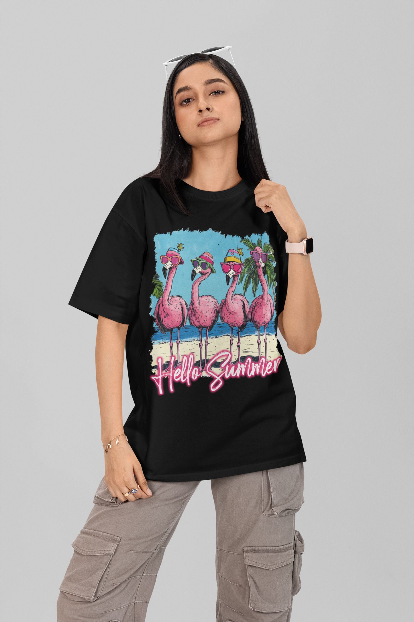 Hello Summer Oversized T-shirt