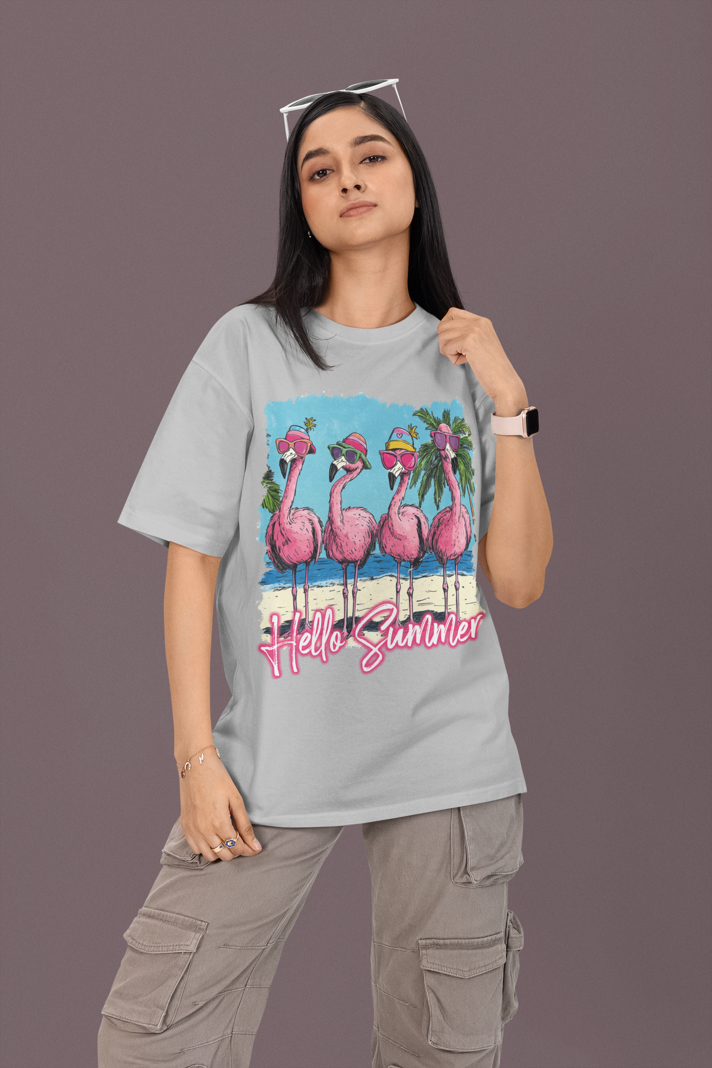 Hello Summer Oversized T-shirt