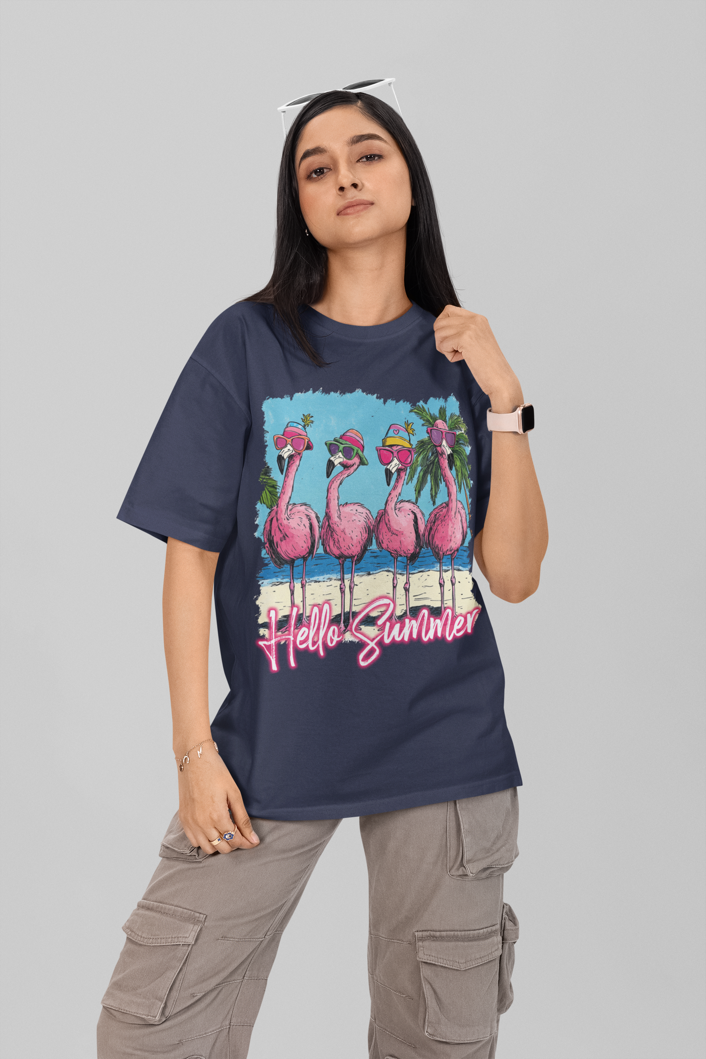 Hello Summer Oversized T-shirt
