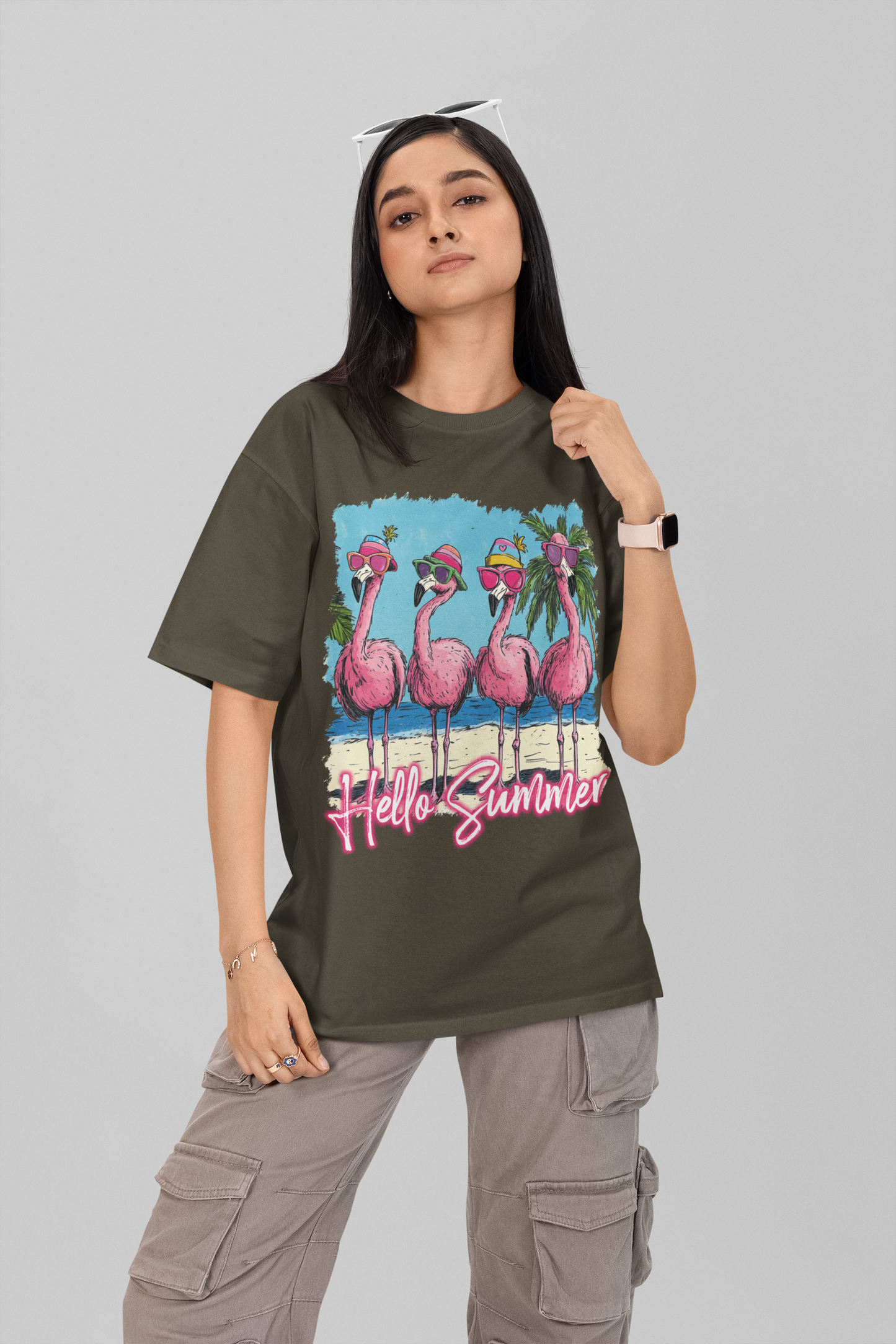 Hello Summer Oversized T-shirt