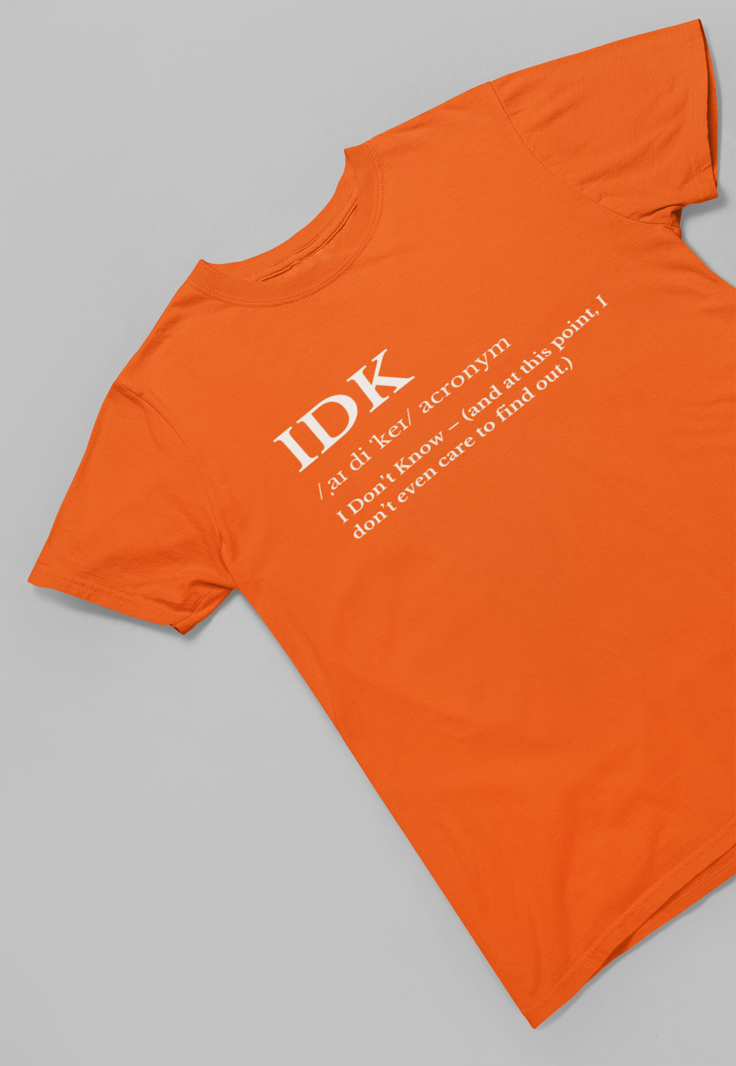 IDK - Zero Energy Mode T-shirt