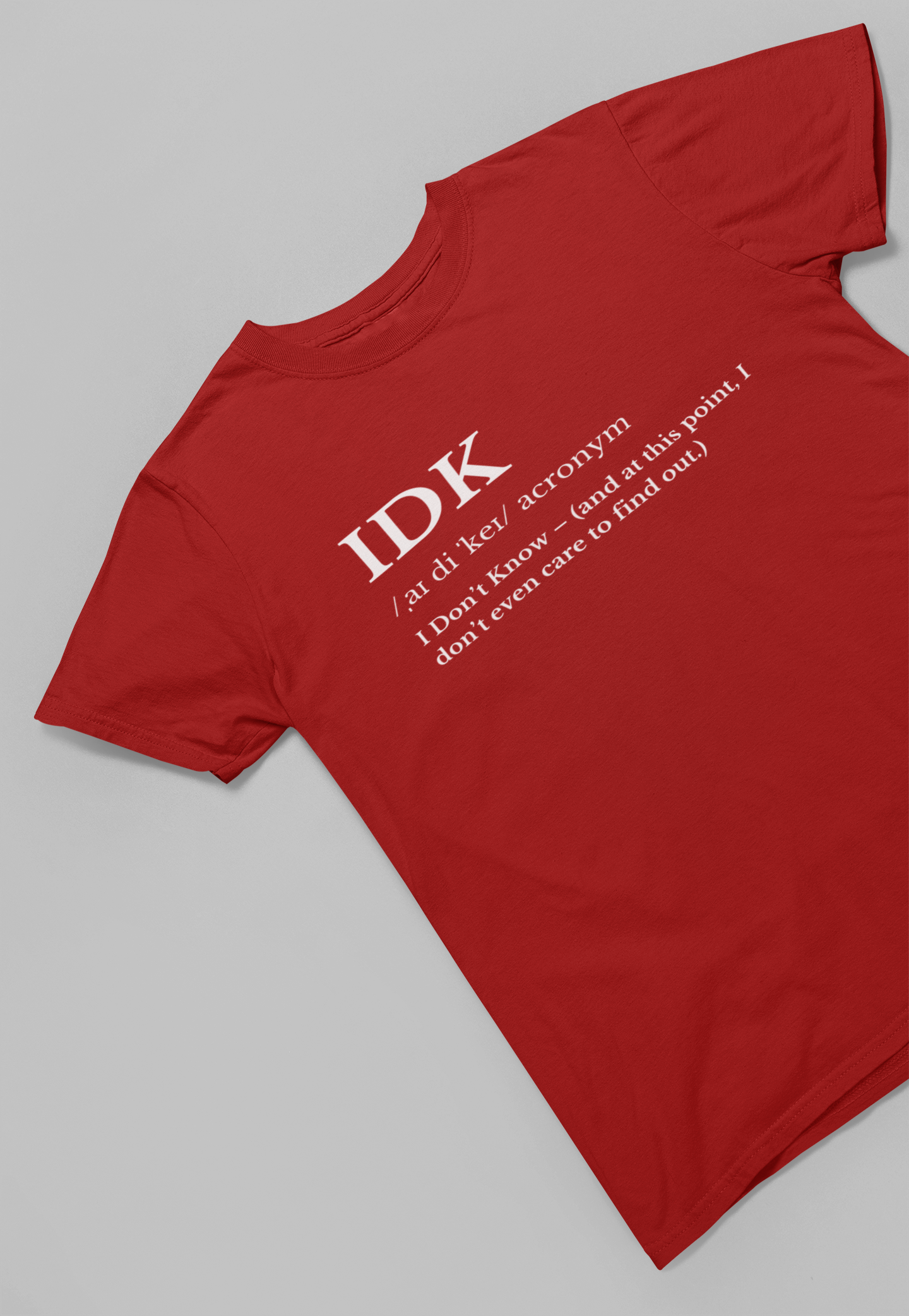 IDK - Zero Energy Mode T-shirt