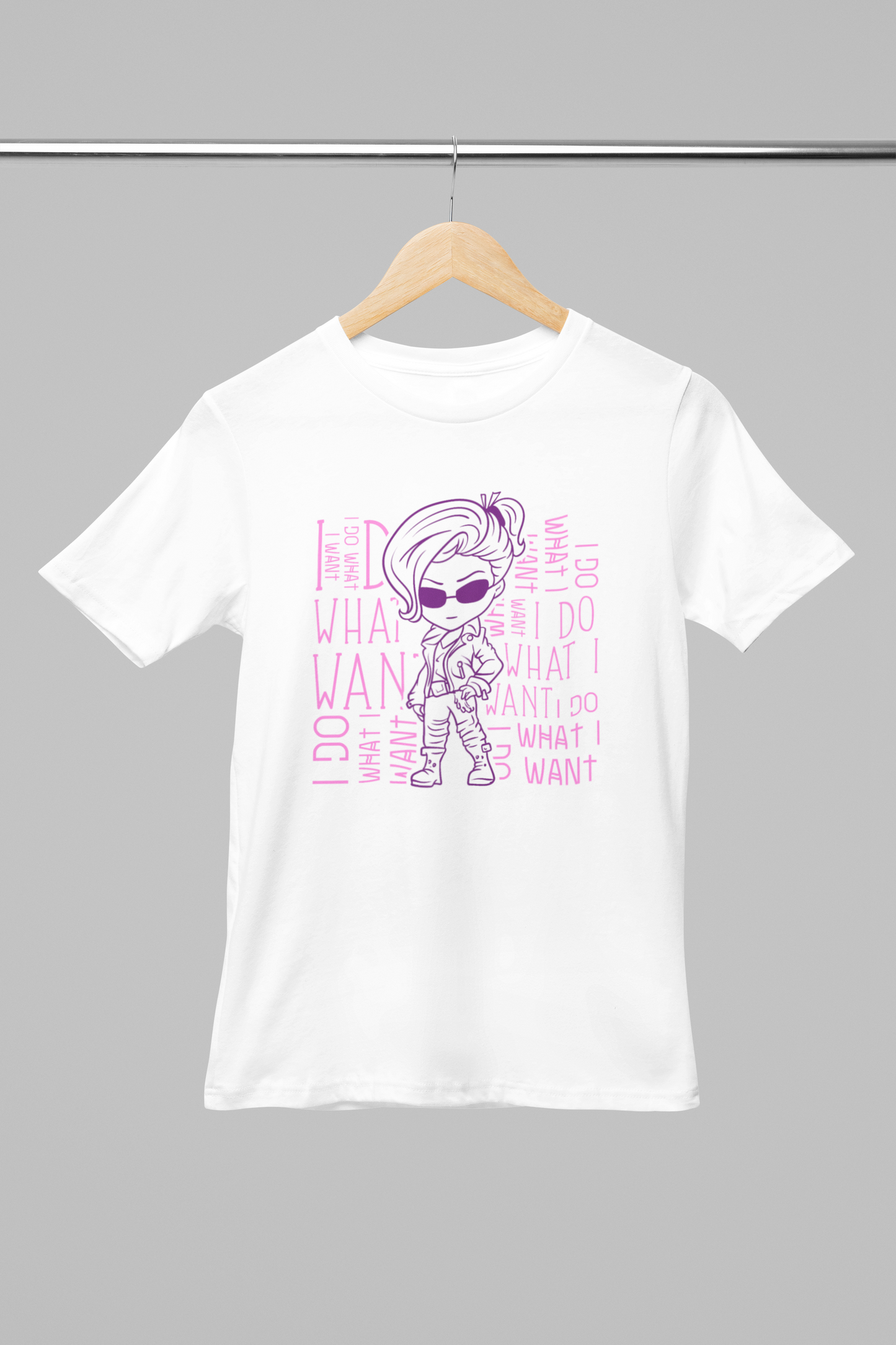 I do what I want Girl's T-shirt