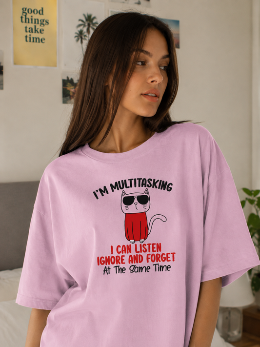 Multitasking Expert Oversized T-Shirt