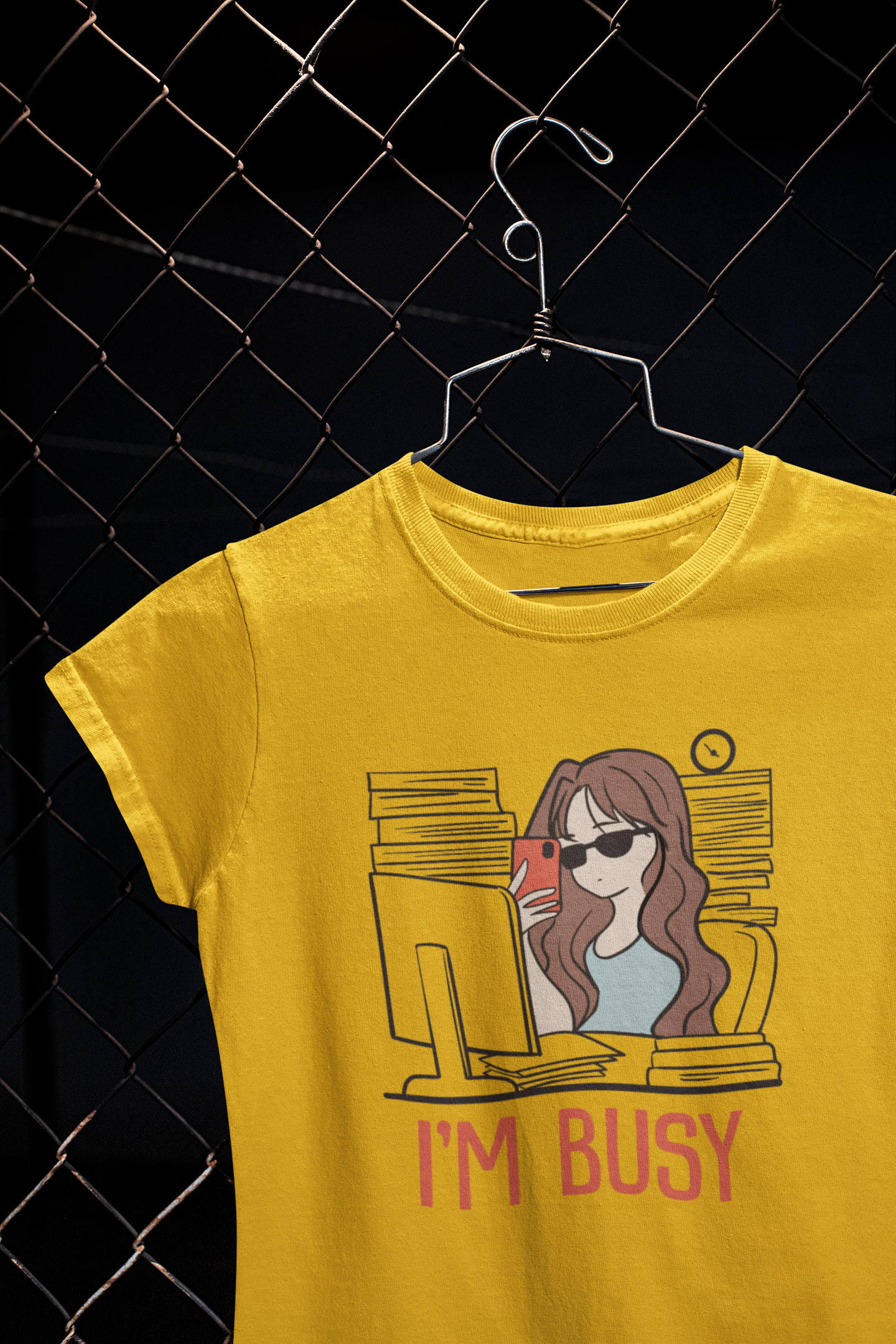 Too busy Crop T-shirt