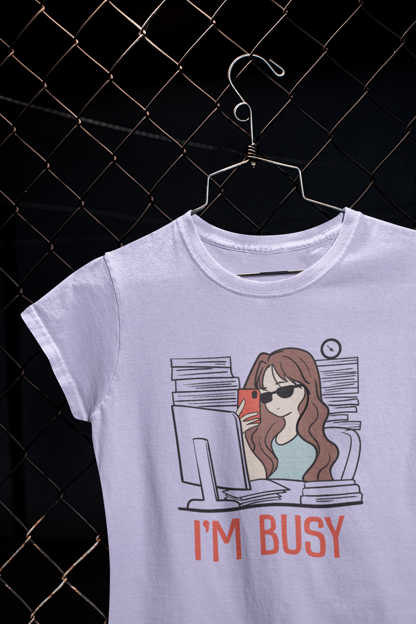 Too busy Crop T-shirt