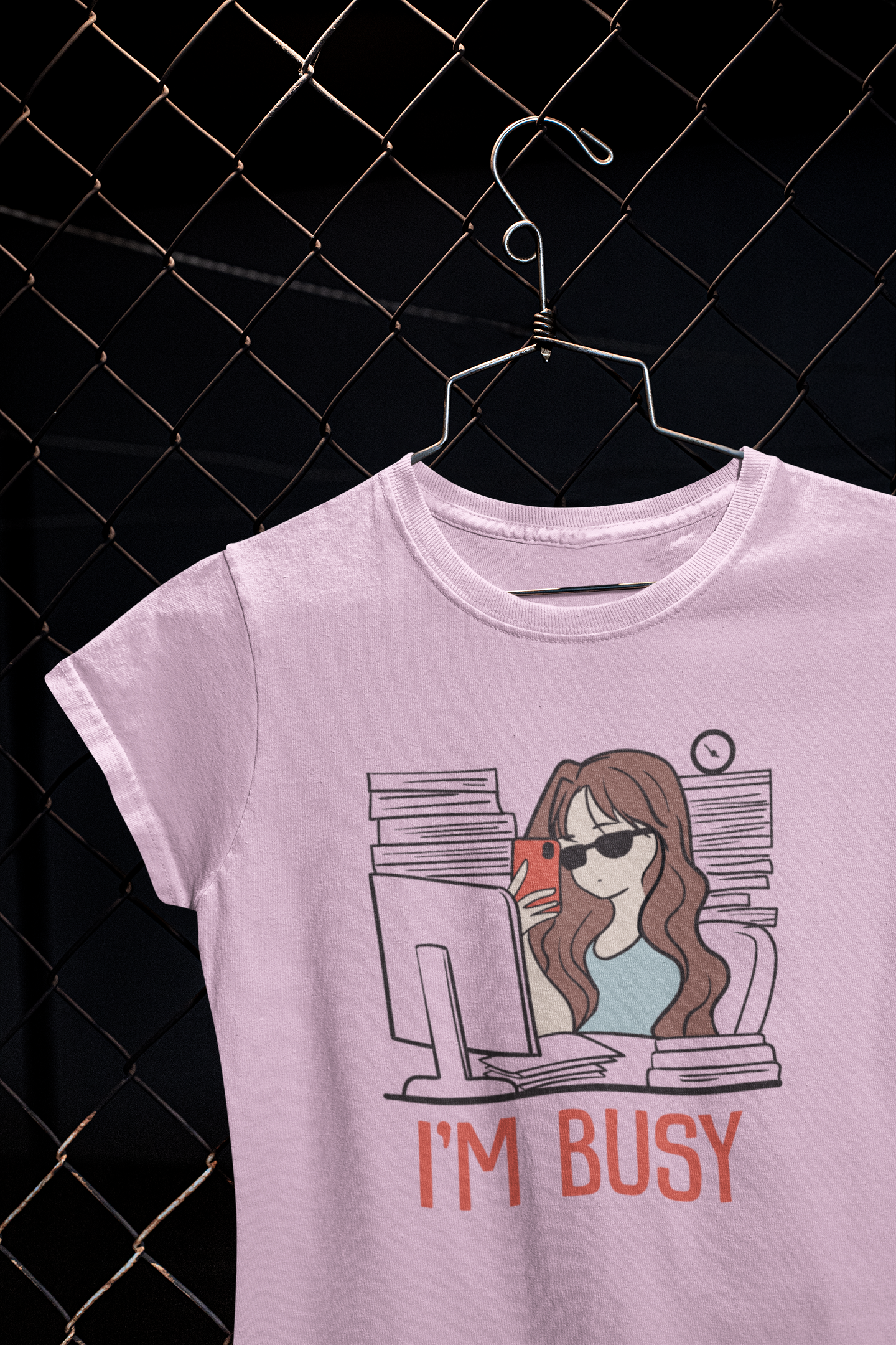 Too busy Crop T-shirt