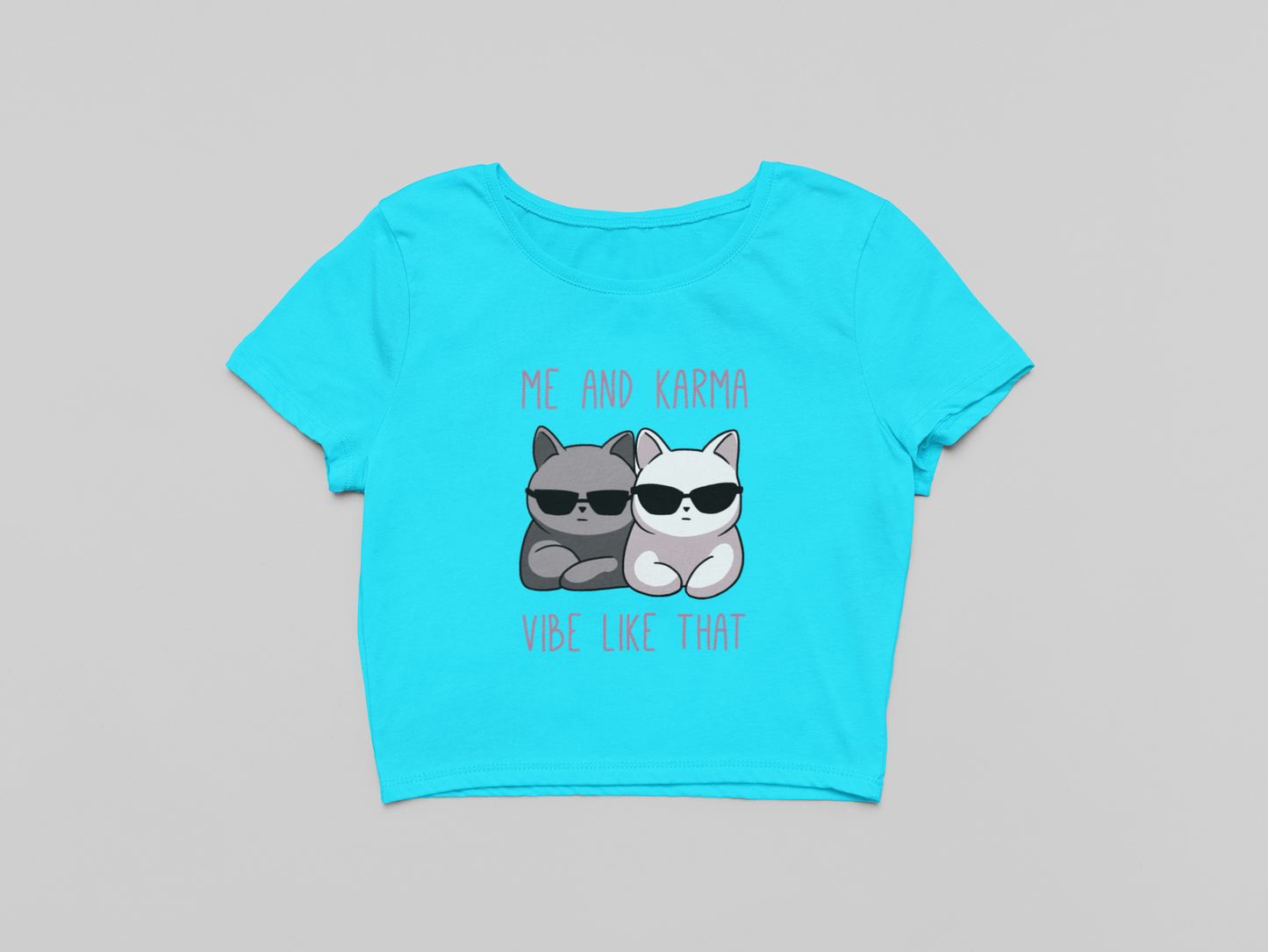 Me & Karma Crop T-shirt
