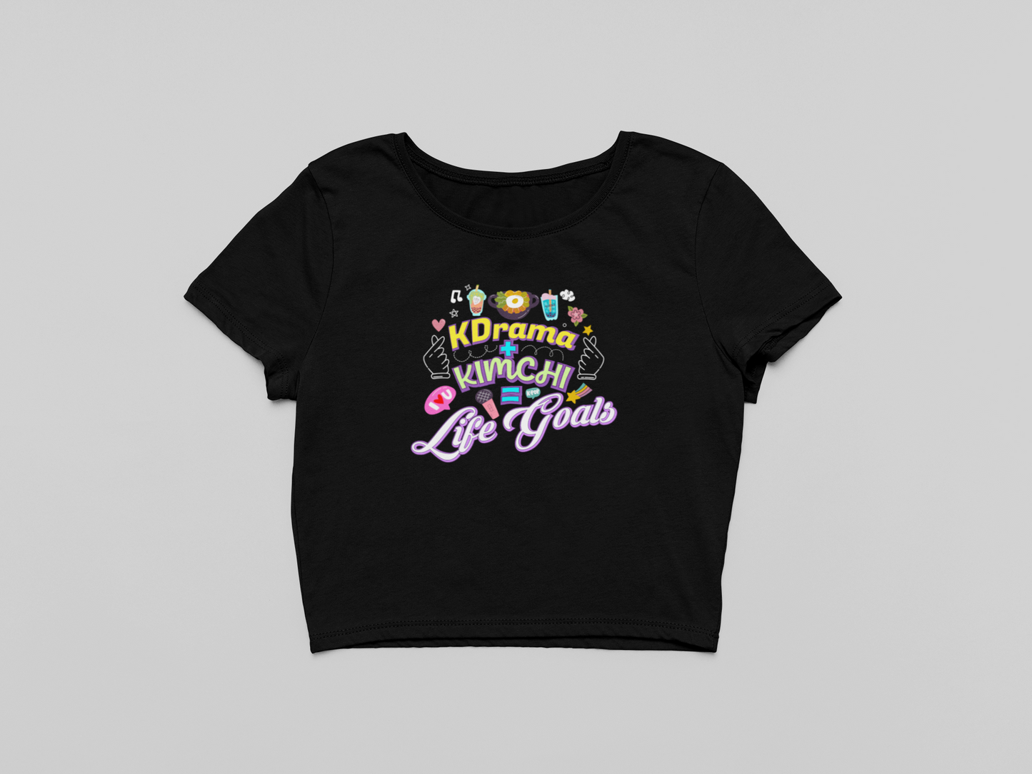 KDrama Crop T-shirt