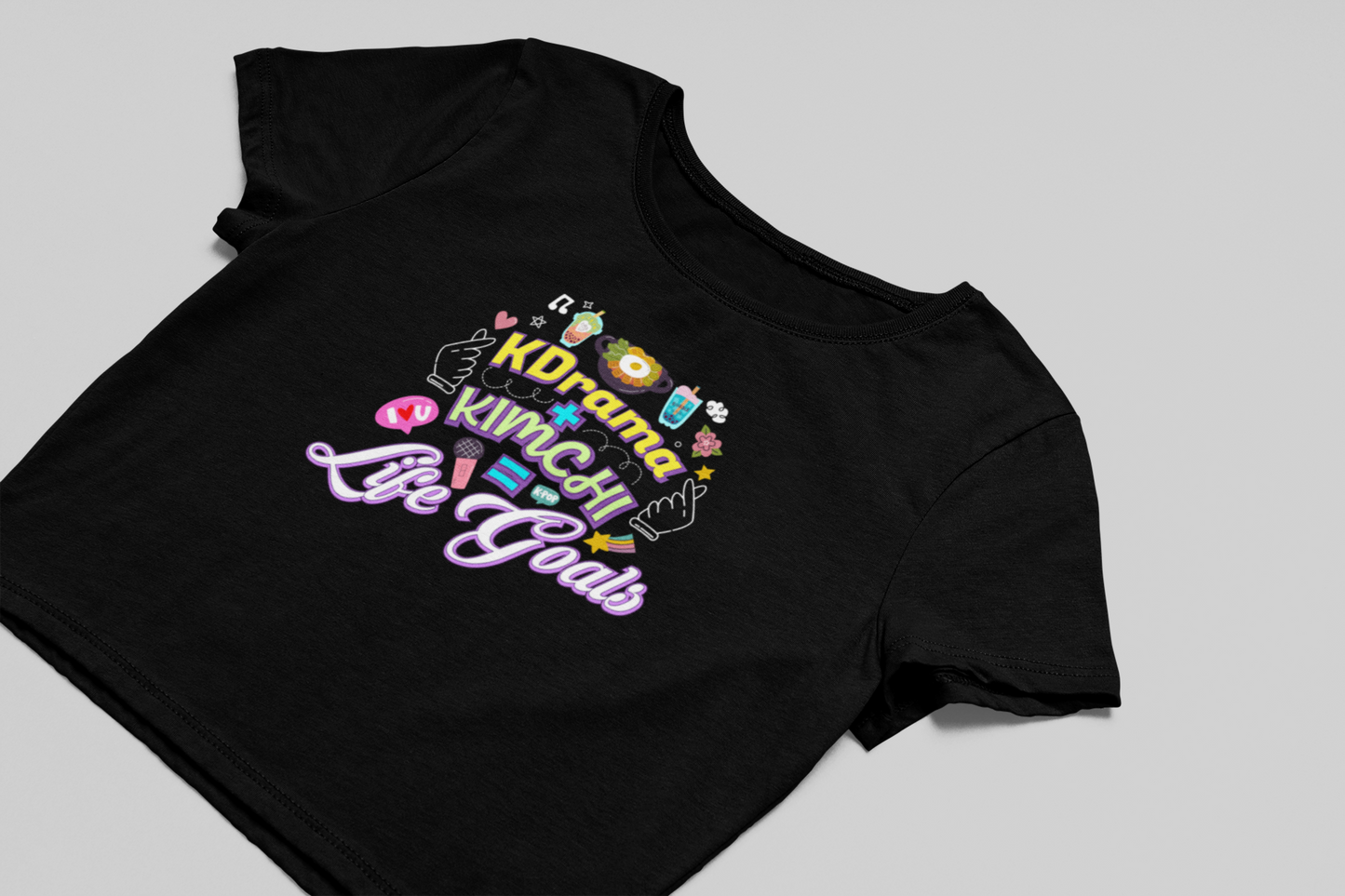 KDrama Crop T-shirt