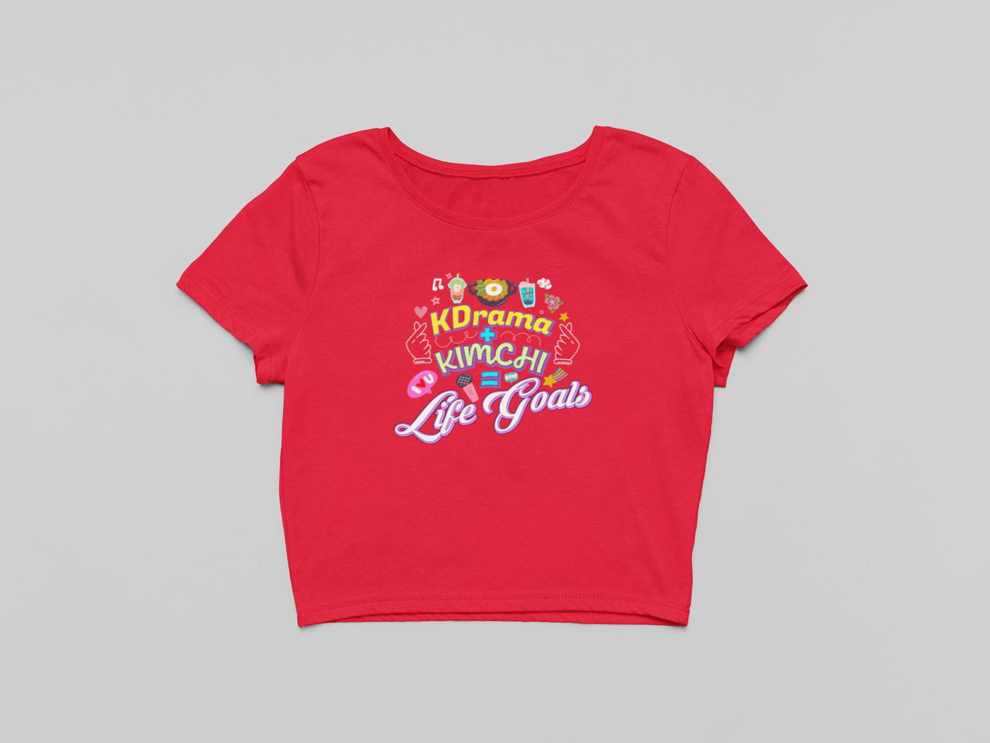 KDrama Crop T-shirt
