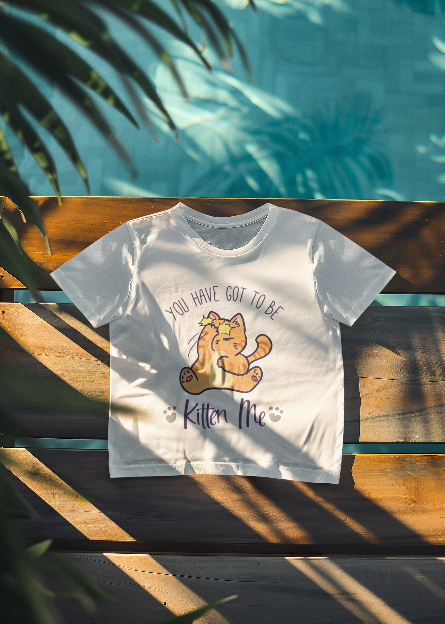 Kitten me Crop T-shirt