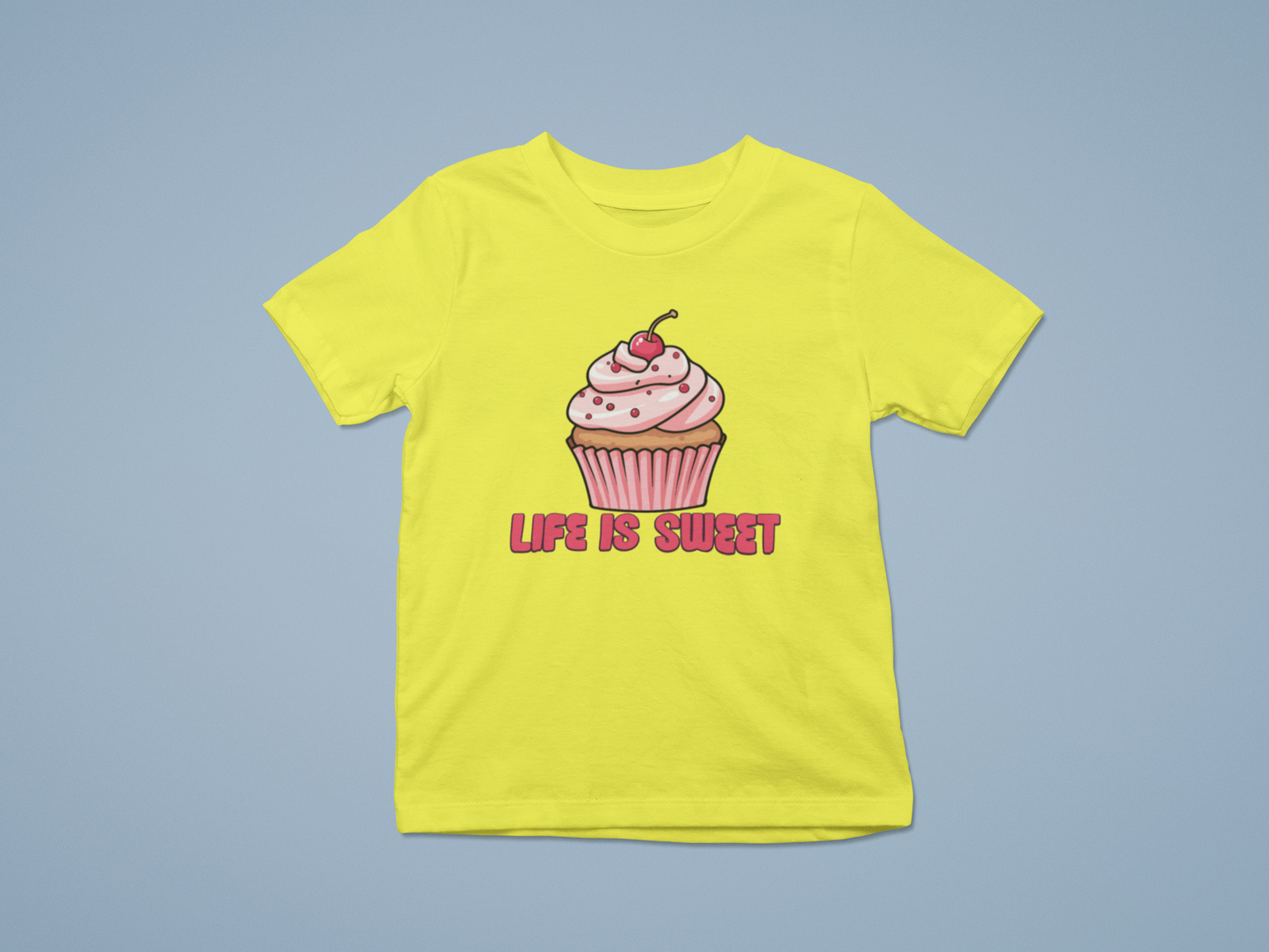 Life is sweet Cupcake Girl's T-shirt