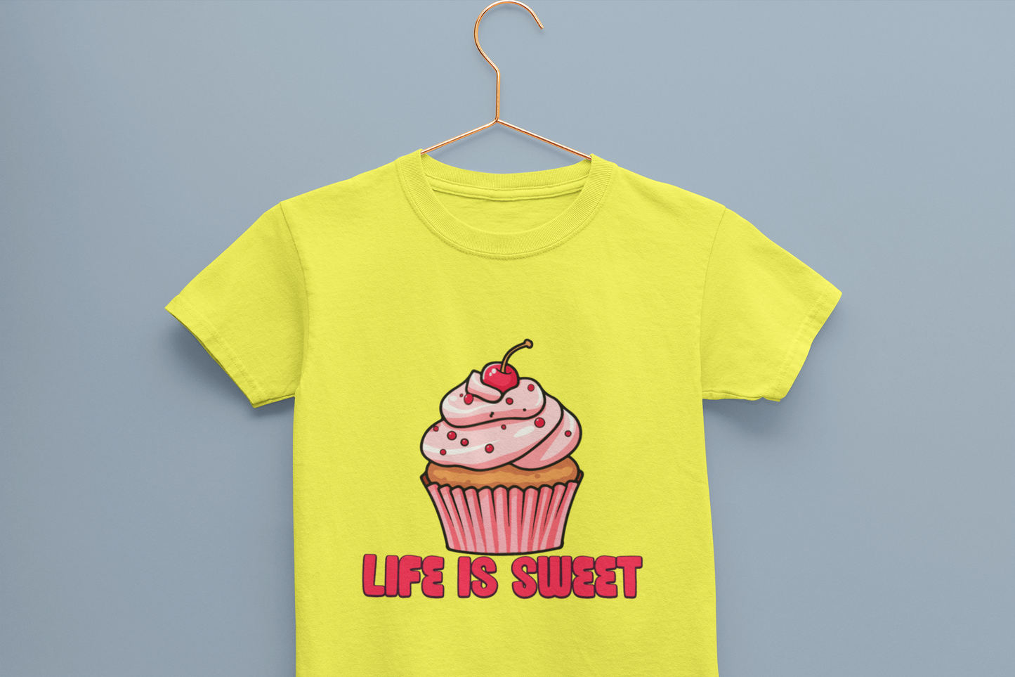 Life is sweet Cupcake Girl's T-shirt