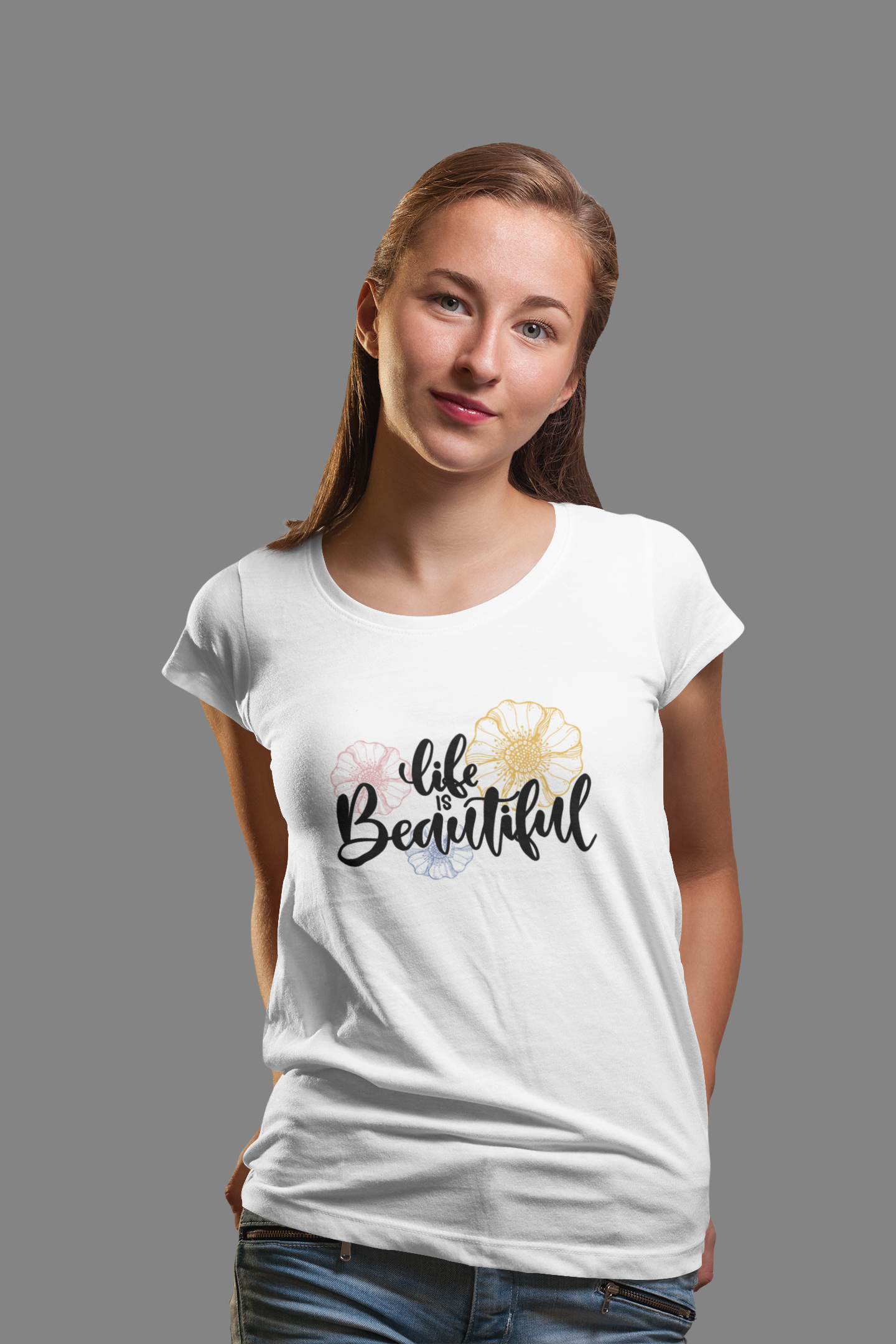 Life is Beautiful Women T-shirt