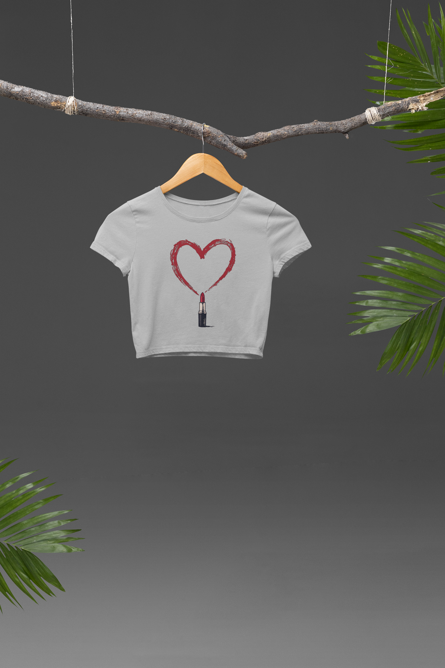 Lipstick Love Crop T-shirt