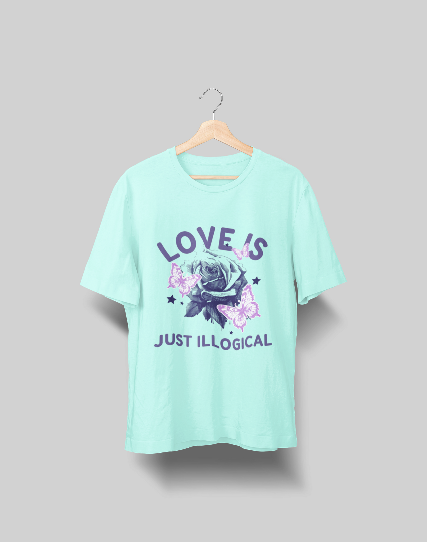 Love is just illogical Oversized T-shirt